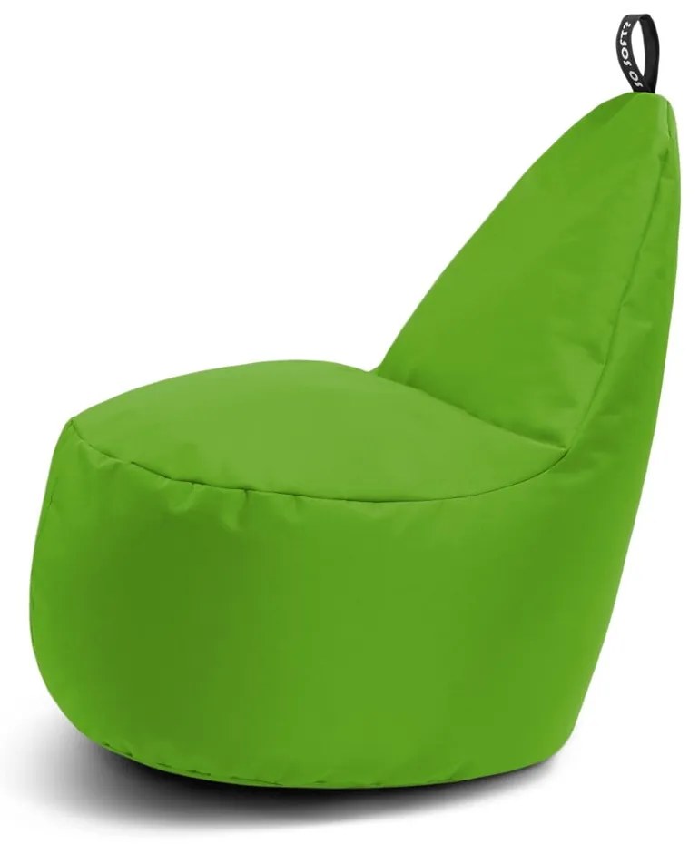 Zielony dziecięcy worek do siedzenia Lull M – So Soft?