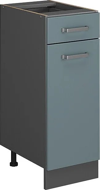 Szafka dolna do kuchni niebiesko-szary 30x46x81.6 r-line