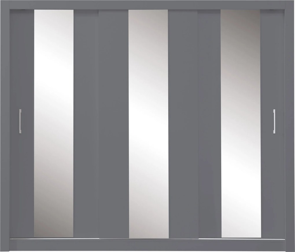 Szafa Przesuwna MIRA 250 cm Szafa Trzydrzwiowa