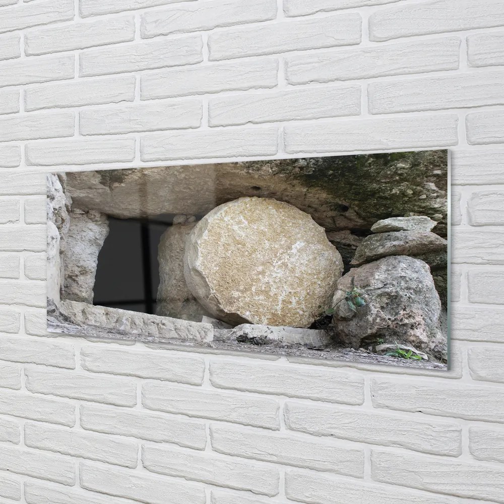 Szkło Ozdobne do Kuchni Tajemnicza Jaskinia