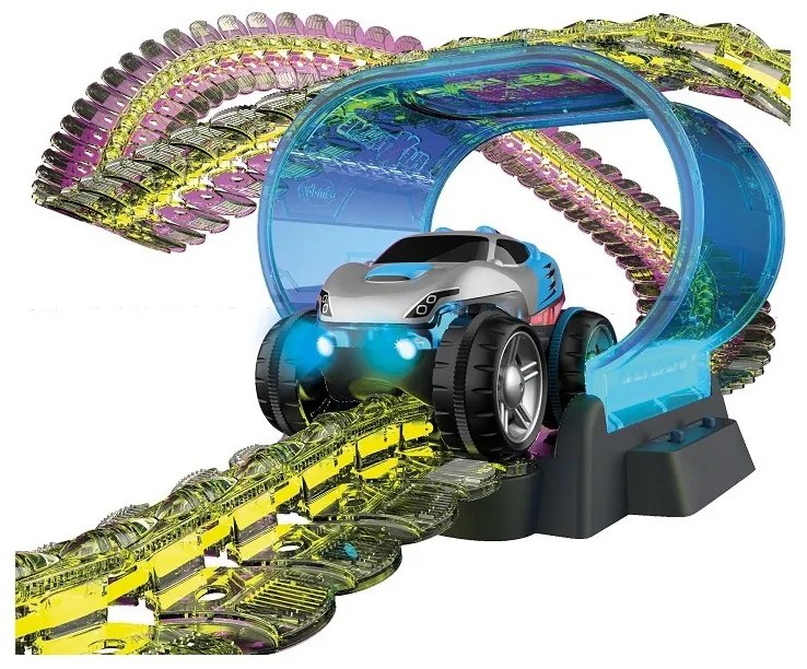 Smoby flextreme neon tor samochodowy z autem zestaw startowy