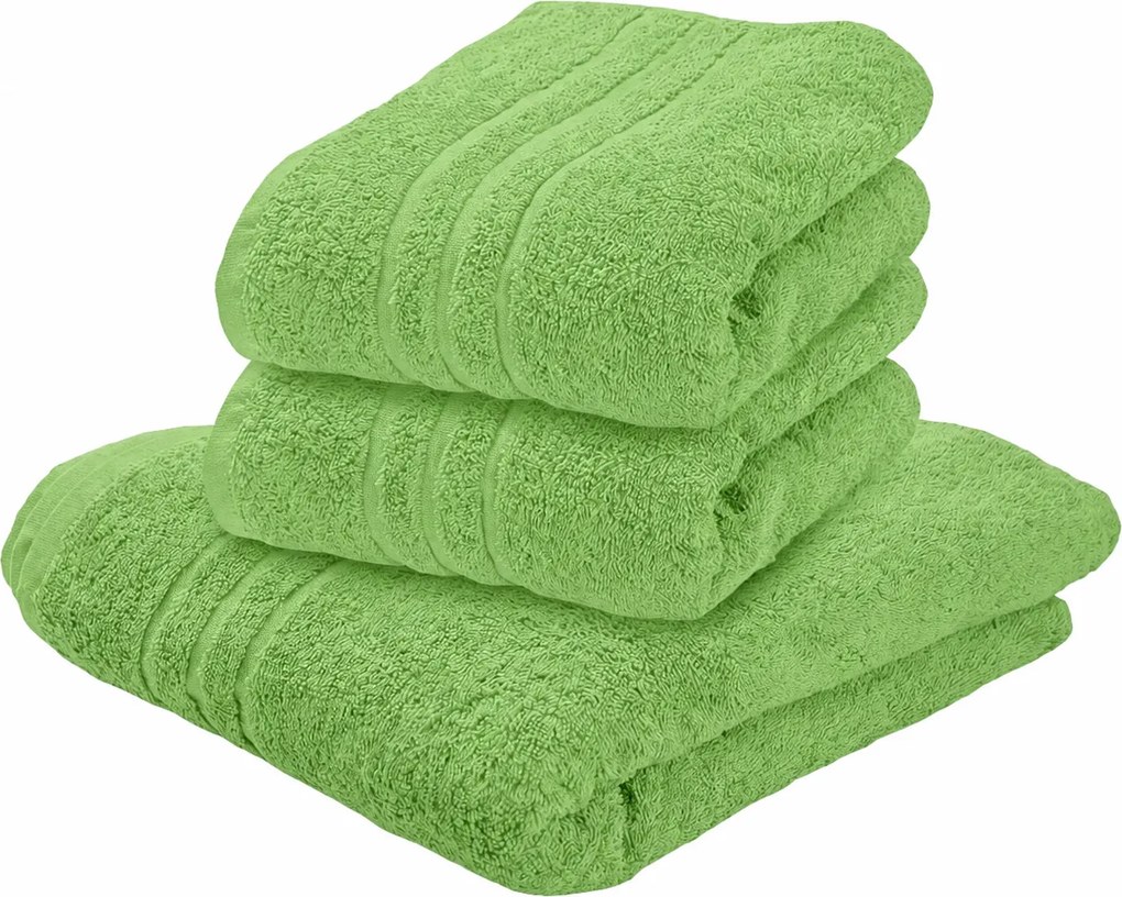 Ręcznik kąpielowy CLASSIC COLOR 70 x 140 cm zielony, 100% bawełna