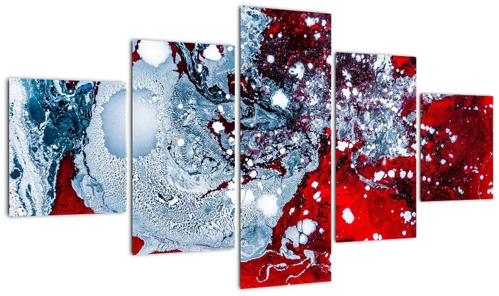 Abstrakcyjny obraz (125x70 cm)