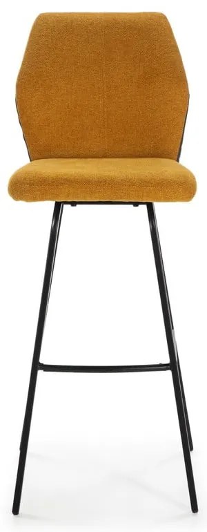 Musztardowe hokery zestaw 2 szt. 75 cm Pol – Marckeric