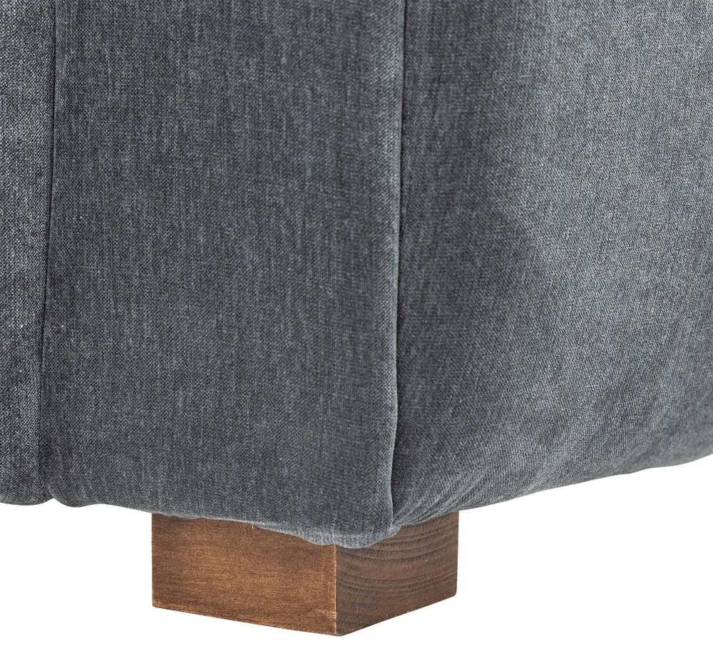 Szaroniebieska aksamitna sofa 152 cm Malala – Bloomingville