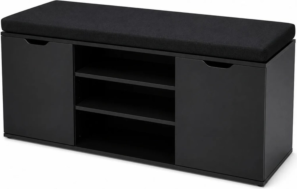 Szafka na buty z siedziskiem PORTA, 103 x 30 x 46 cm