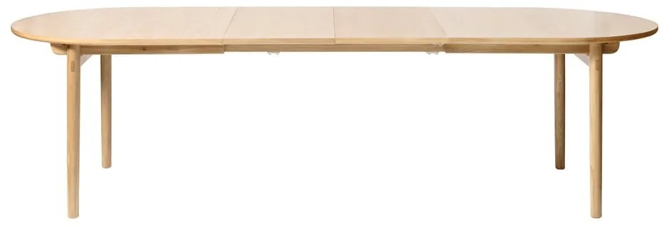 Rozkładany stół w dekorze dębu 100x190 cm Carno – Unique Furniture