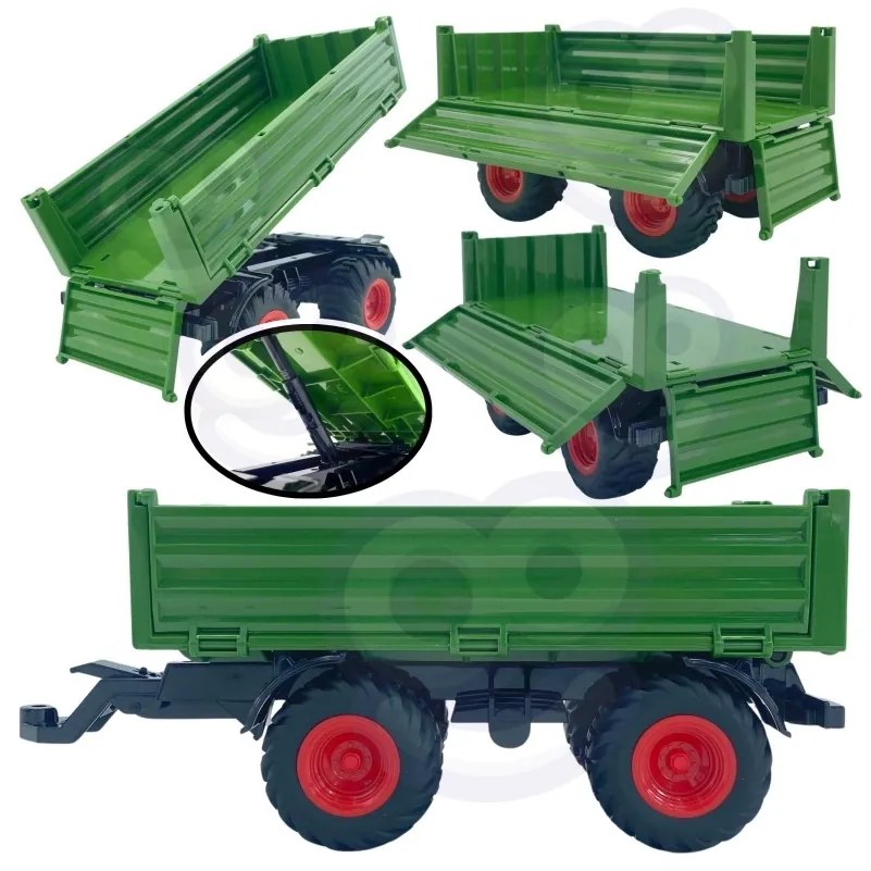 Woopie zestaw mini farma traktor zwierzęta osada farma rolnik narzędzia
