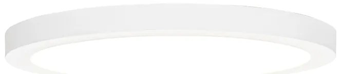 Zewnetrzna Reflektor natynkowy lub wpuszczany biały 30 cm z LED z 3-stopniową regulacją barwy światła z przełącznikiem DIP - Trans Nowoczesny Oswietlenie zewnetrzne