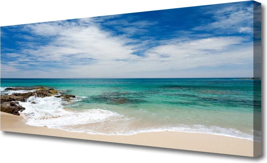 Obraz canvas Piaszczyste Wybrzeże Morza