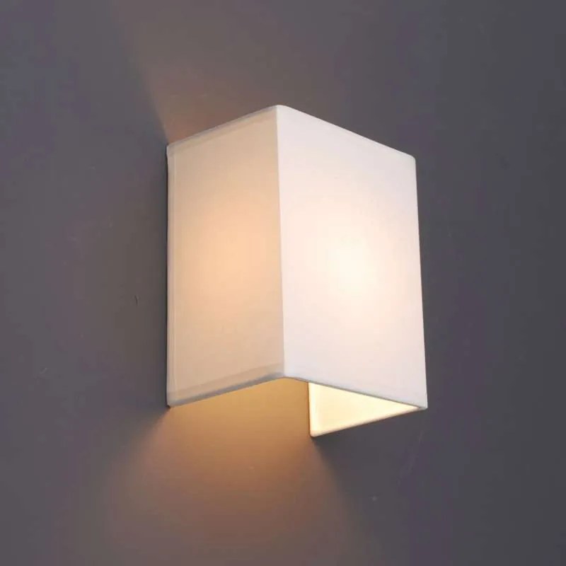 Rustykalna lampa ścienna biała - Vete Nowoczesny Oswietlenie wewnetrzne