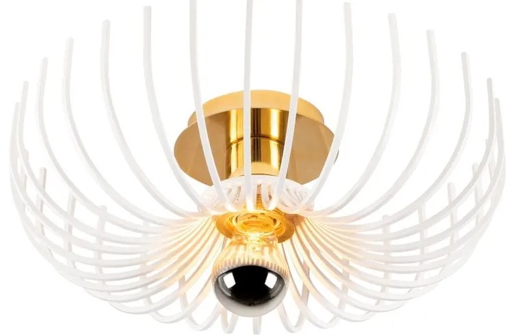 Biała lampa sufitowa ø 36 cm Aspendos – Opviq lights