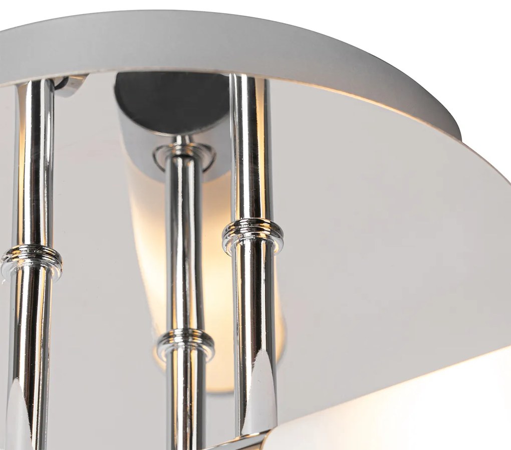 Zewnetrzna Nowoczesna lampa sufitowa do łazienki chrom 3-punktowa IP44 - Bath Nowoczesny Oswietlenie zewnetrzne