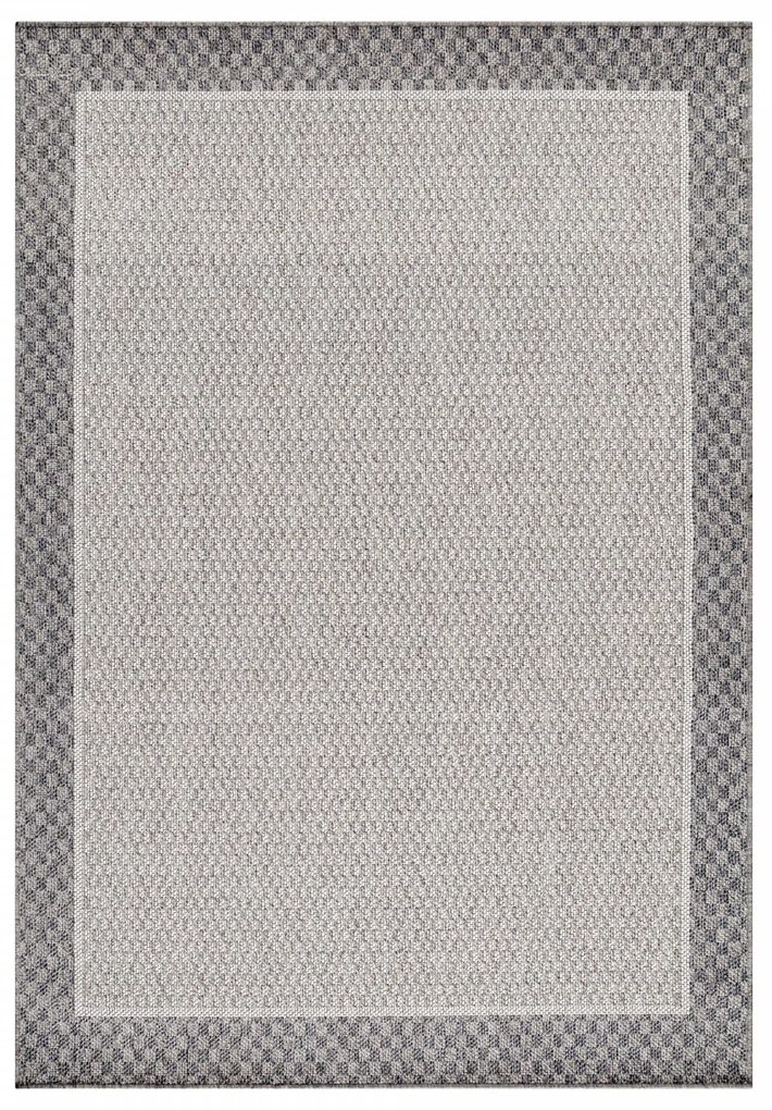 Dywan płaskotakany Aruba szaro-kremowy 140 cm x 200 cm