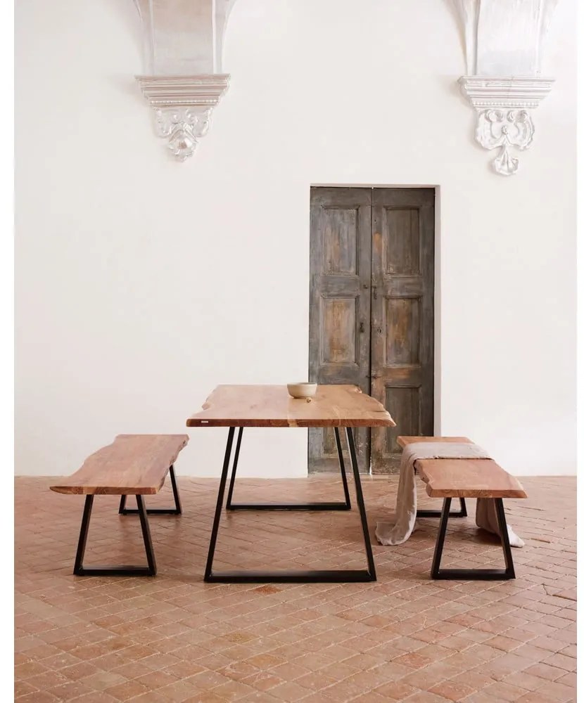 Stół z blatem z drewna akacjowego 90x160 cm Alaia – Kave Home