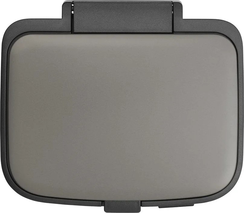 Szary stalowy kosz na śmieci z pedałem 4 l Bo – Brabantia