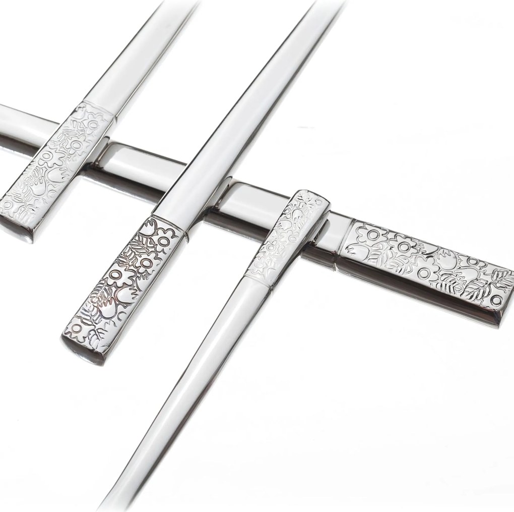 Sztućce Fiori Platinum dla 6 osób 24 części