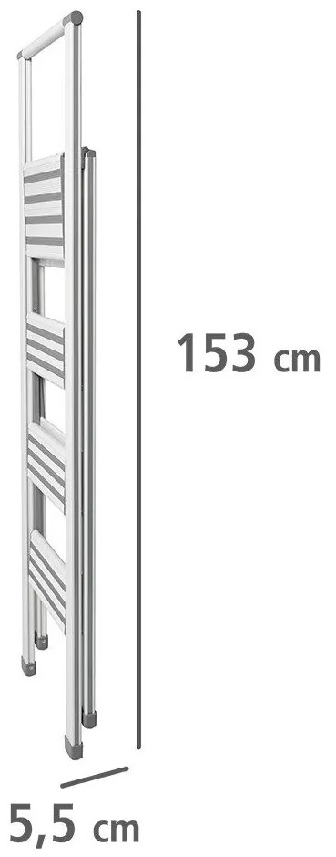 Aluminiowa drabina, 4-stopniowa, WENKO