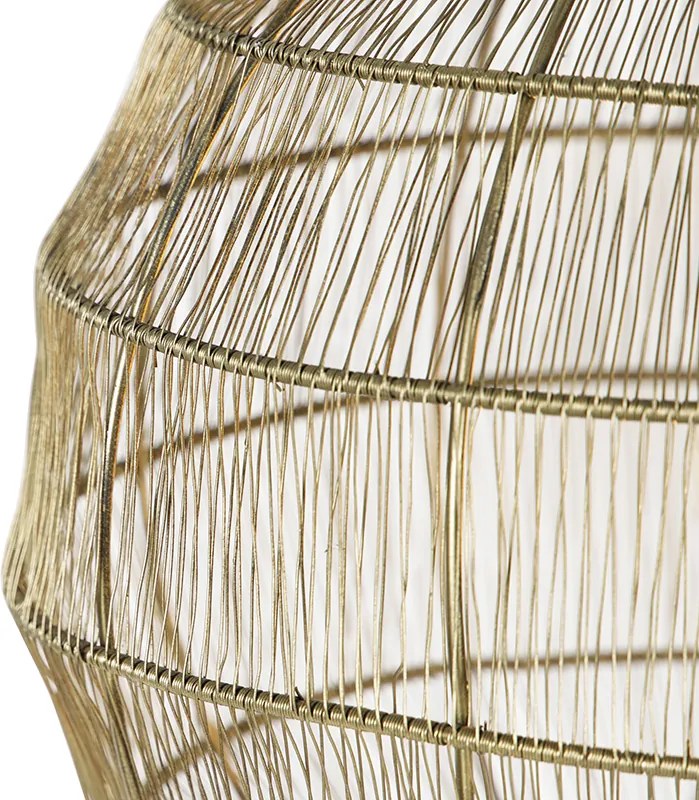 Nowoczesna lampa wisząca mosiądz 42 cm - Bolti