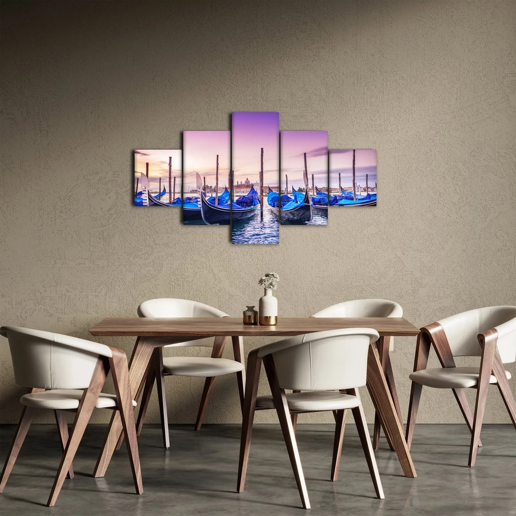 Obraz - Świt w Wenecji (125x70 cm)