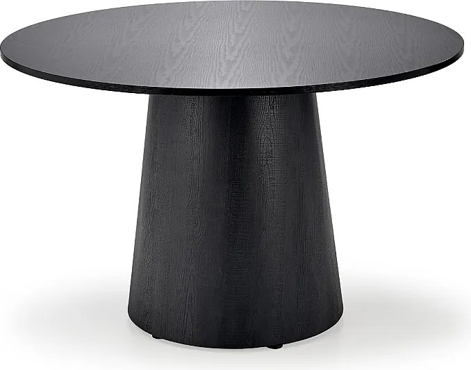 Stół okrągły GINTER 120x120 czarny
