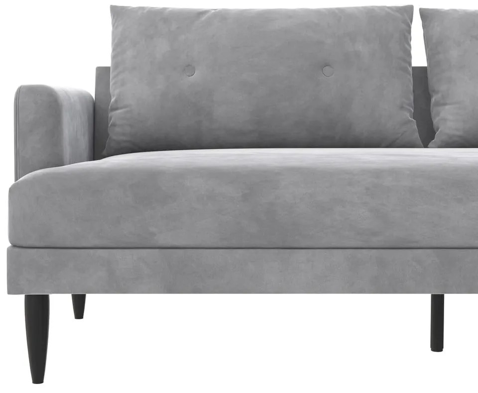 Jasnoszara sofa 199 cm Bailey – Novogratz