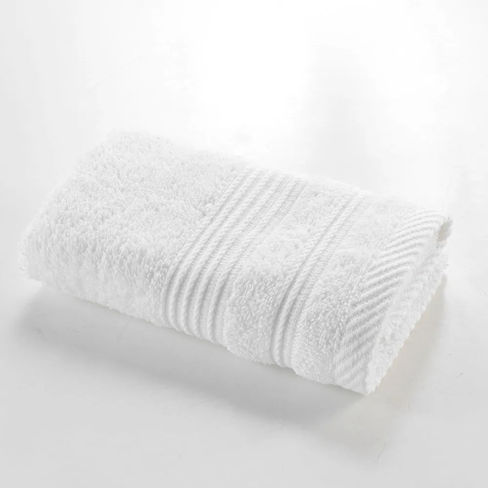 Biały bawełniany ręcznik frotte 30x50 cm Tendresse – douceur d'intérieur
