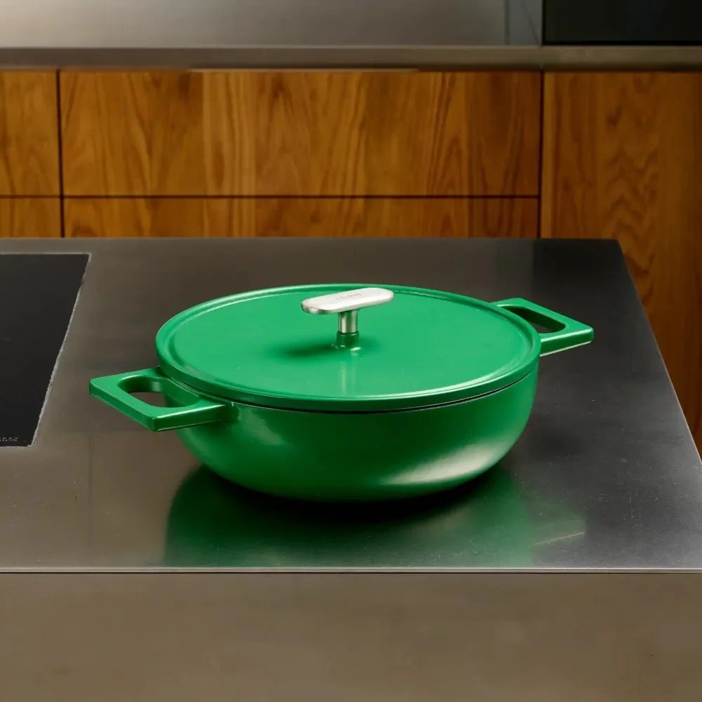 Patelnia z pokrywką żeliwna ø 26 cm tegame Mattia 3.0 – FABINI