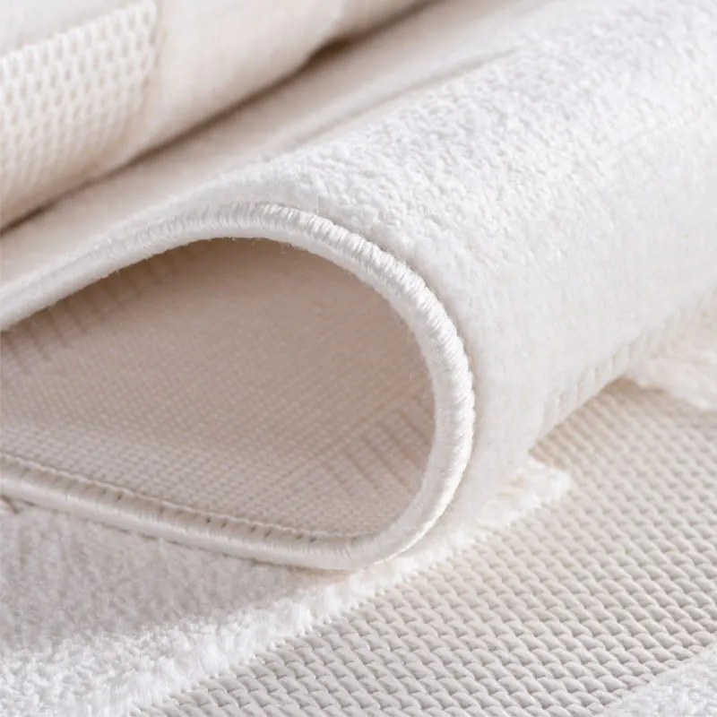 Dywan zewnętrzny Doha 3D kremowy ornament 140 cm x 200 cm