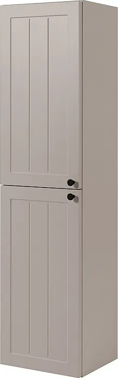 Szafka łazienkowa kaszmir 35 x 136 x 27 cm uchwyt czarny