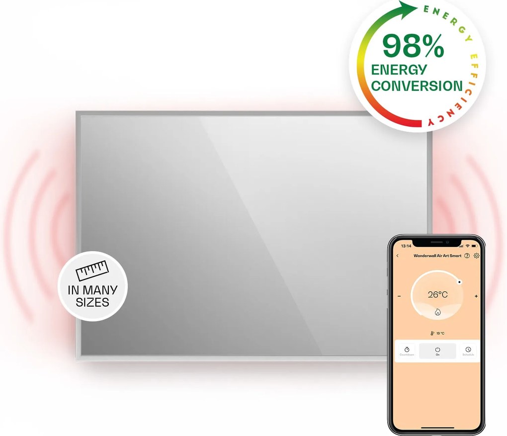 Klarstein La Palma 750 Smart Panel grzewczy na podczerwień 2 w 1