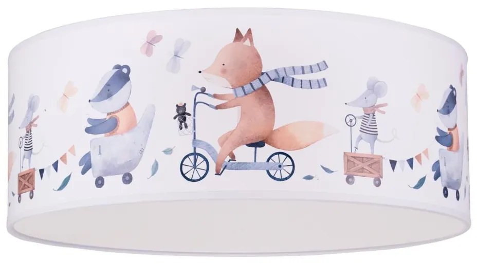 Duolla - LED dziecięcy plafon CORTINA LED/26W/230V pr. 40 cm 4000K