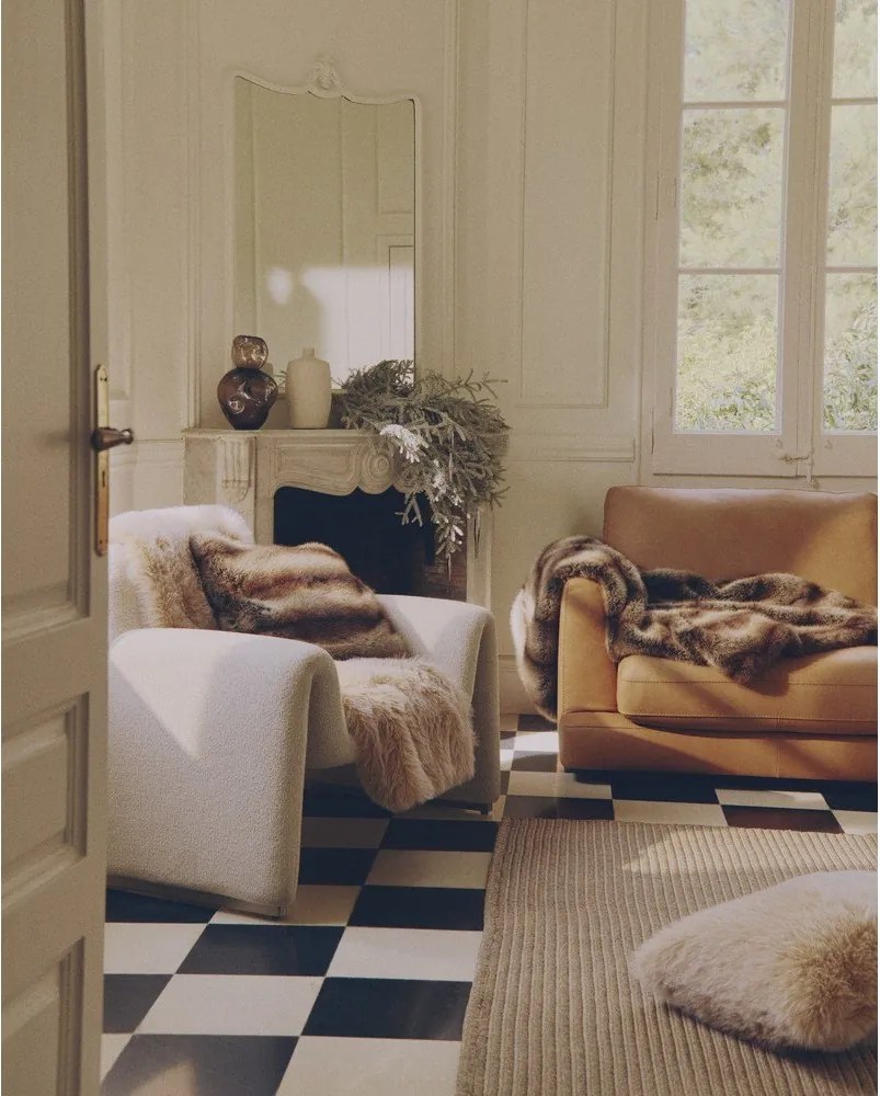 Beżowy dywan tkany ręcznie 200x300 cm Ardelia – Kave Home