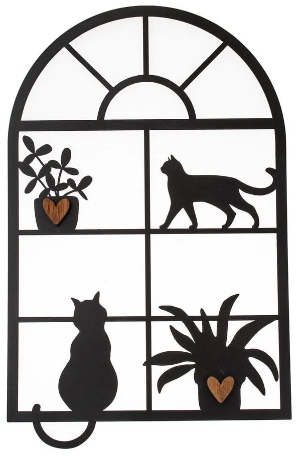 Metalowa dekoracja ścienna 30x48 cm – Dakls