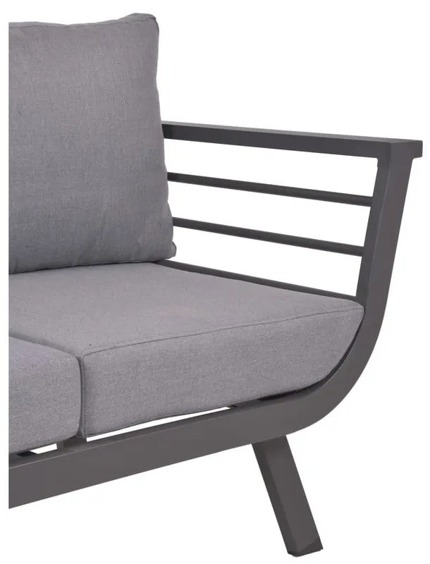 Ogrodowy komplet mebli wypoczynkowych z aluminiową konstrukcją Garden Pleasure Elia