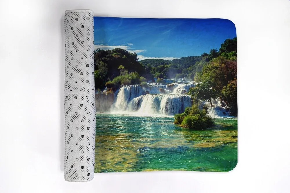 Dywanik łazienkowy Dywanik łazienkowy Krajobraz Wodospad