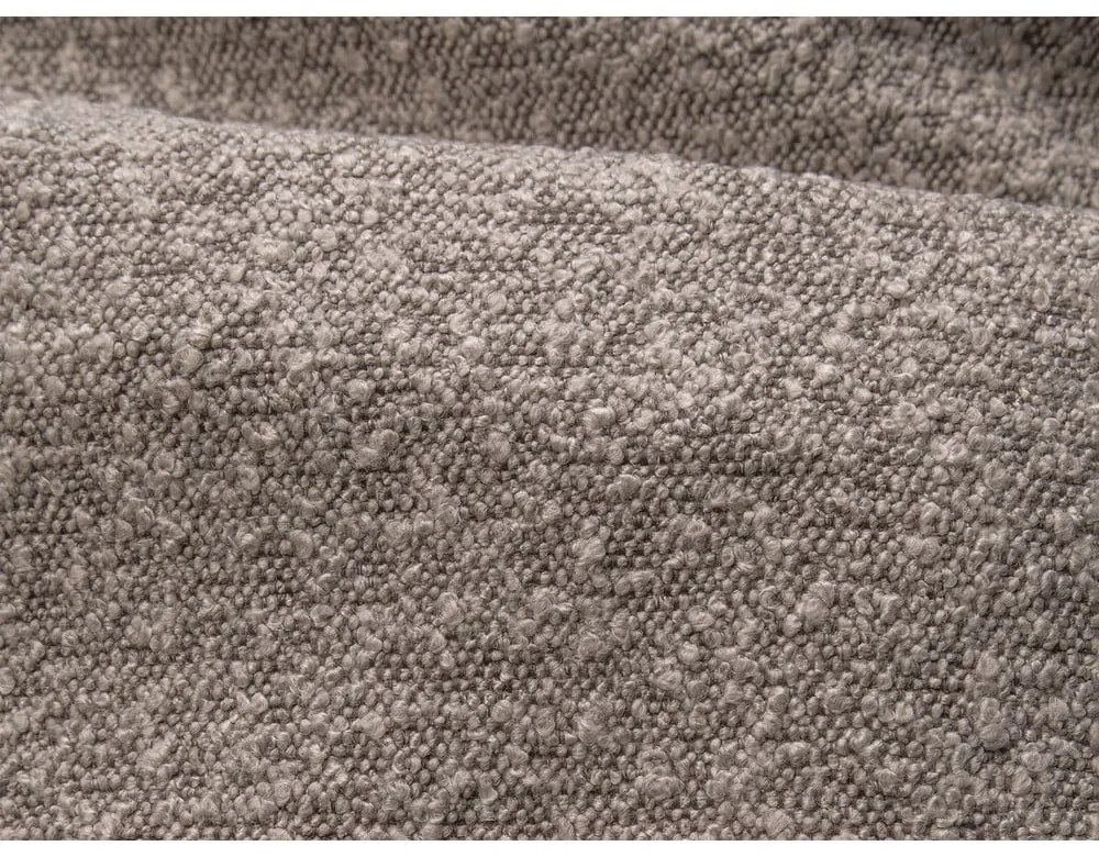 Jasnoszare tapicerowane łóżko dwuosobowe ze schowkiem i stelażem 180x200 cm Simon – Micadoni