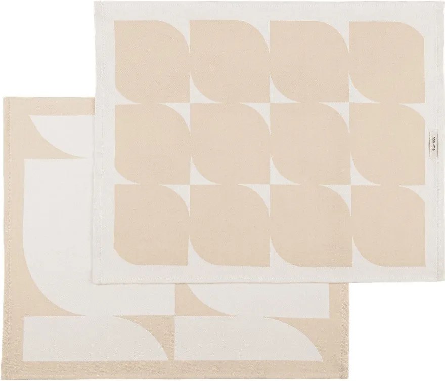 Bawełniane ścierki zestaw 2 szt. 50x63 cm Abi – noo.ma