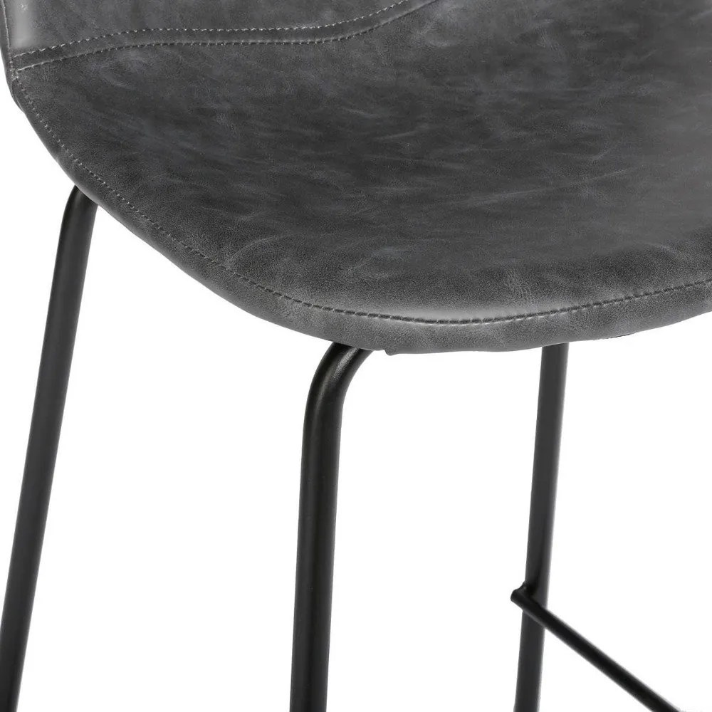 Stołek barowy VLADI, krzesło na podwyższeniu, VINTAGE, wysokość: 95 cm