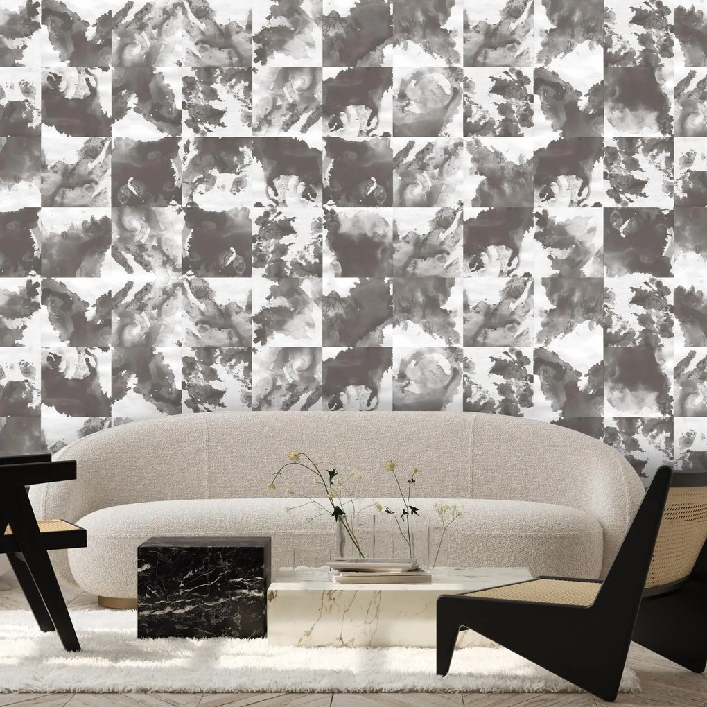 Fototapeta - Mozaika atramentowa (196x136 cm)