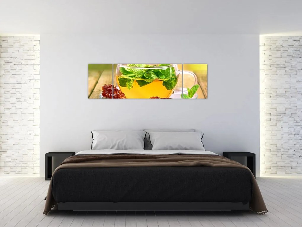 Obraz - Herbata (170x50 cm)
