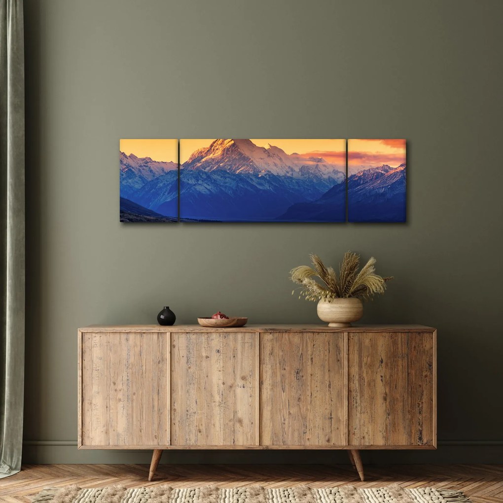 Obraz - Jezioro Pukaki (170x50 cm)