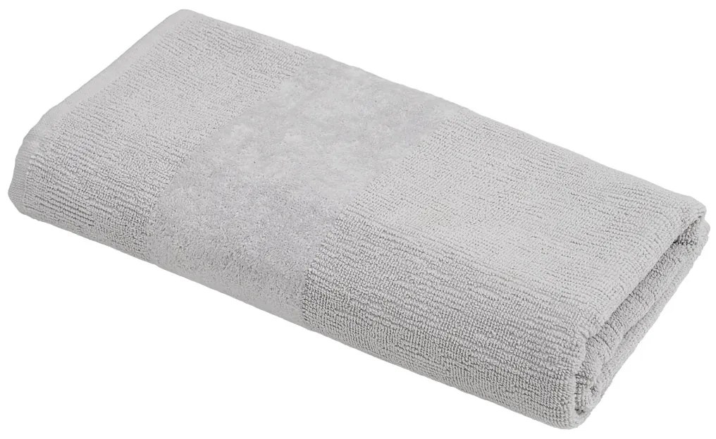 Ręcznik CARRARA 70x140 cm jasnoszary, 100% bawełna