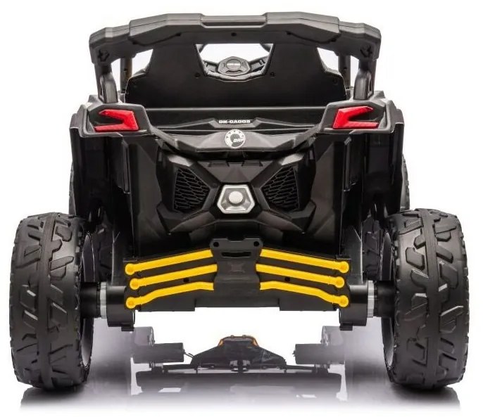 Baby Mix Elektryczny samochód dla dzieci Buggy Hornet, żółty