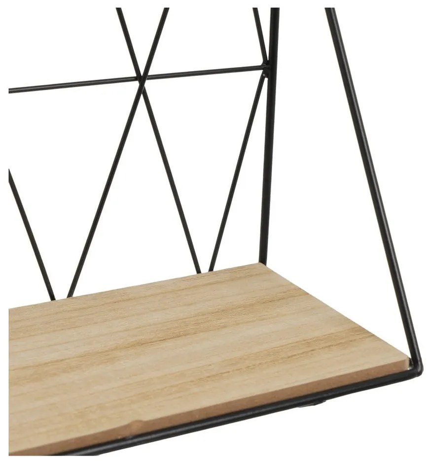 Czarno-naturalna półka 48 cm – Casa Selección