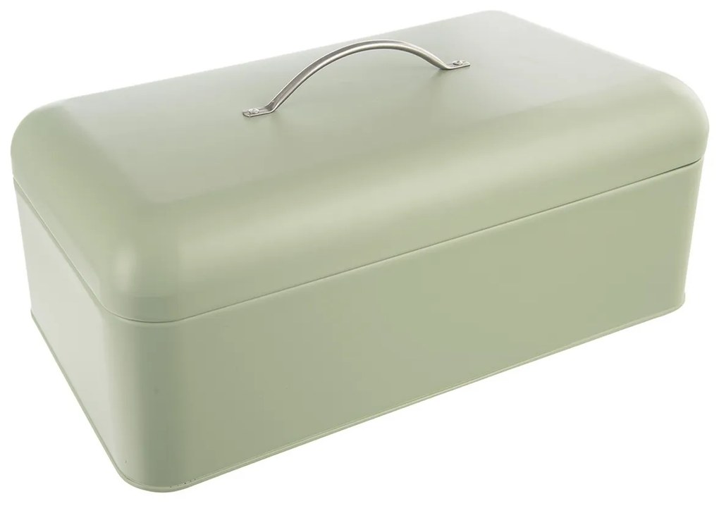 Orion Pudełko na chleb z blachy Greenish, 42,3 x23 x 20 cm, 42,3 x 23 x 20 cm