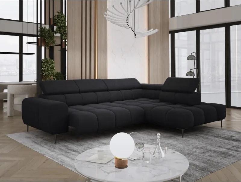 Narożnik PLAZA L Prawostronny w tkaninie Promocyjnej APHRODITE 23 WERSAL