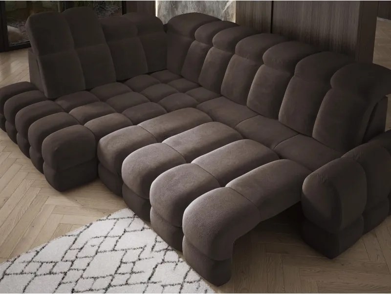 Narożnik TOLLO L Lewostronny Elektryczna regulacja Salvador 04 WERSAL