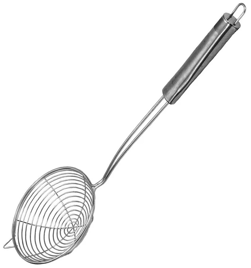 Orion Łyżka cedzakowa ze stali nierdzewnej, 35 cm
