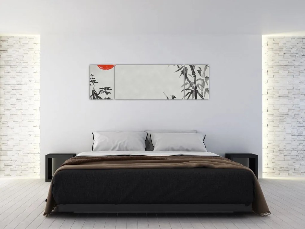 Obraz - Góra Fuji (170x50 cm)